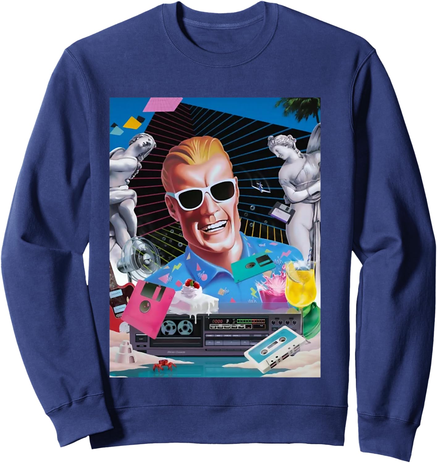 Actor is talented max and headroom beautiful people 16 Sweatshirt - Sweatshirt | Navy
