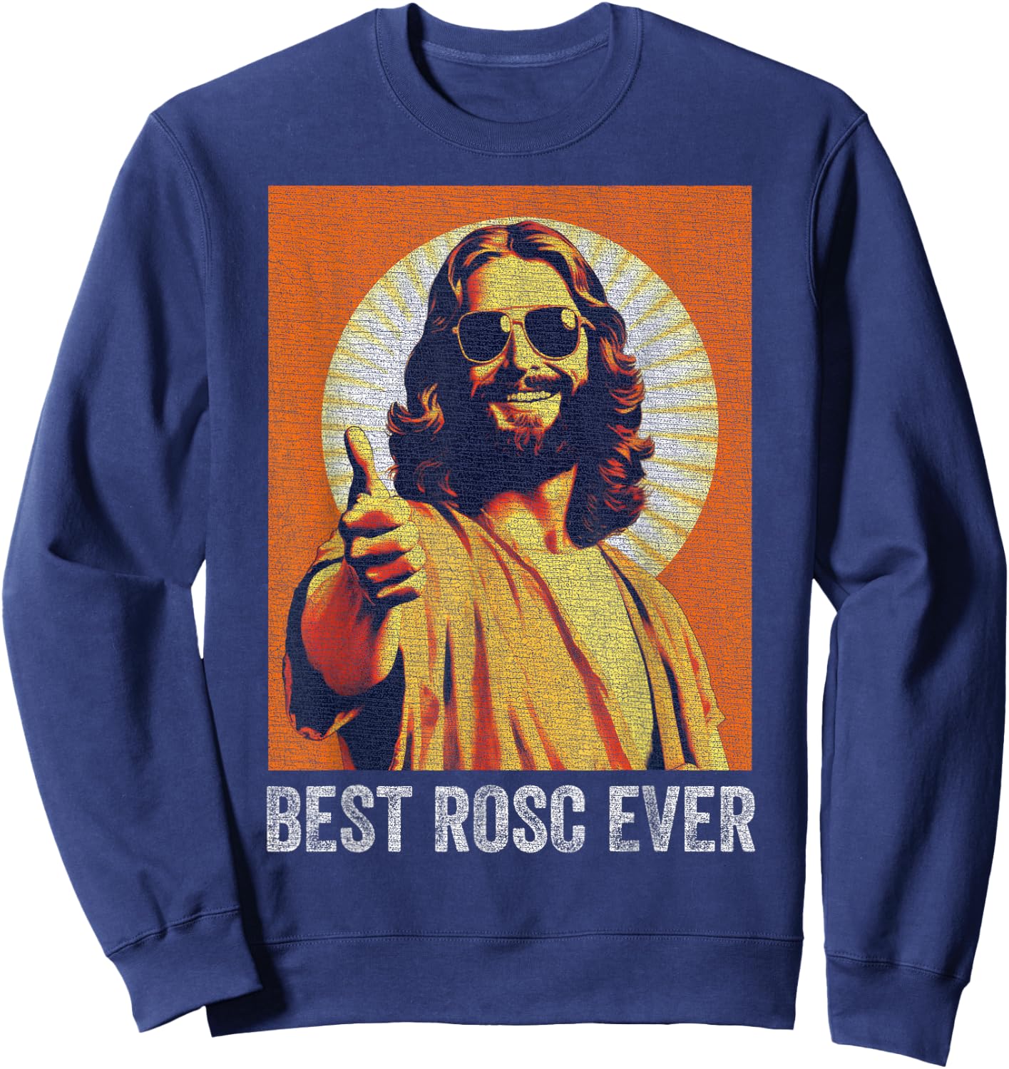 Best ROSC Ever Jesus Funny Easter Nurse Doctor Surgeon Sweatshirt - Sweatshirt | Navy