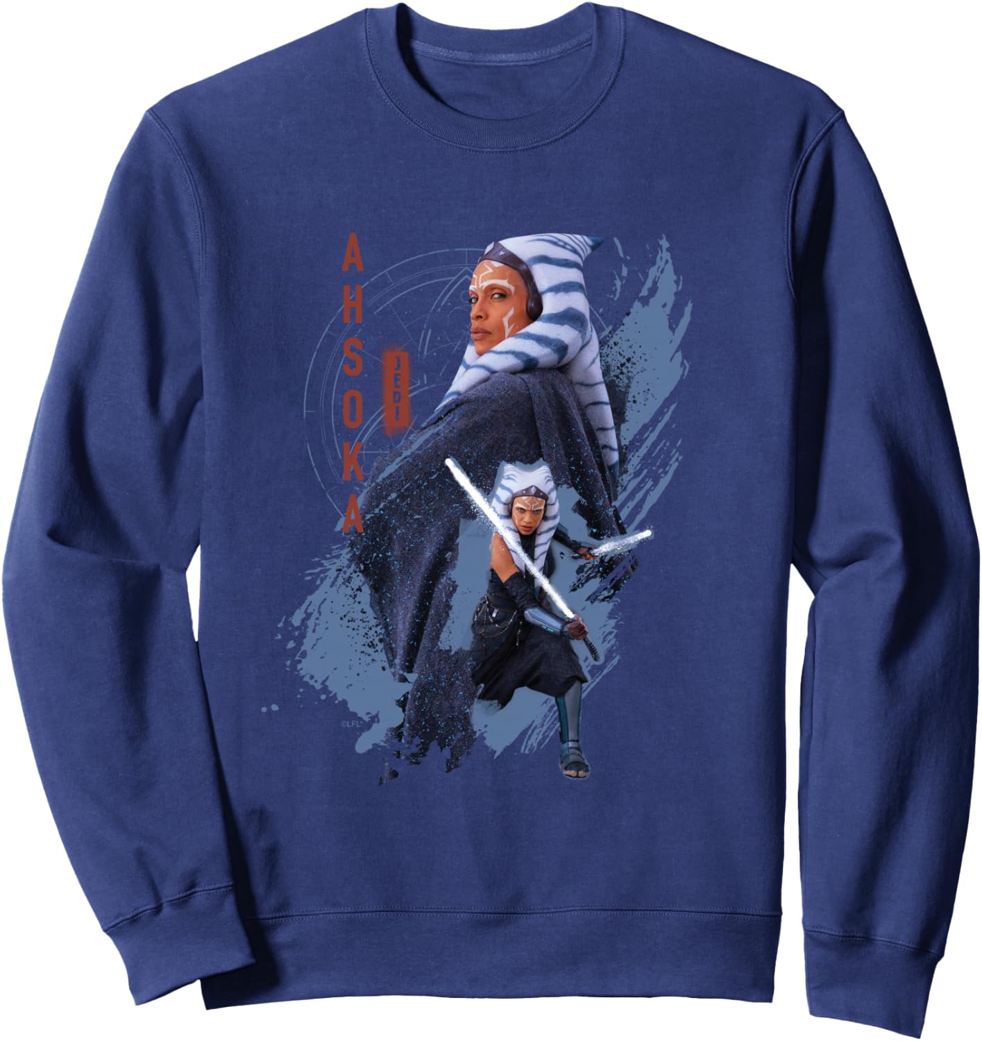 Star Wars Ahsoka Tano Jedi Ready Disney+ Sweatshirt - Sweatshirt | Navy