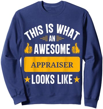 Appraiser gifts funny quote Appraiser Sweatshirt - Sweatshirt | Navy