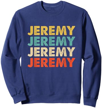Jeremy Name Sweatshirt - Sweatshirt | Navy