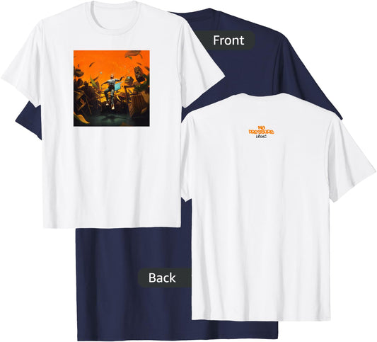 Logic No Pressure Cover T-Shirt - T-Shirt | Navy