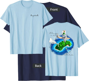 Changes in Latitude, Changes in Attitude T-Shirt - T-Shirt | Navy