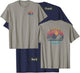 Aspen, Colorado Mountain Graphic T-Shirt - T-Shirt | Navy