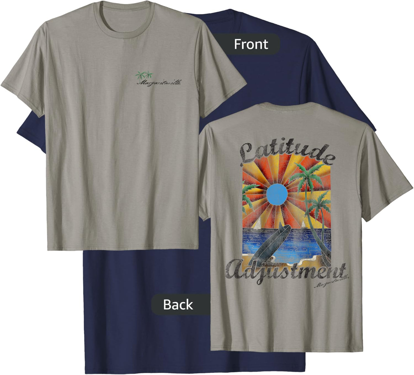 Latitude Adjustments T-Shirt - T-Shirt | Navy