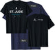 St. Jude "Finding Cures. Saving Children. EVERYWHERE" Stars T-Shirt - T-Shirt | Navy