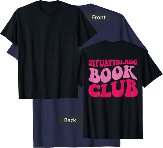 Stfuattdlagg book club T-Shirt - T-Shirt | Navy