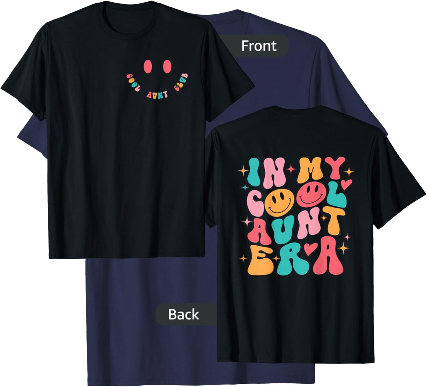 In My Cool Aunt Era T-Shirt - T-Shirt | Navy