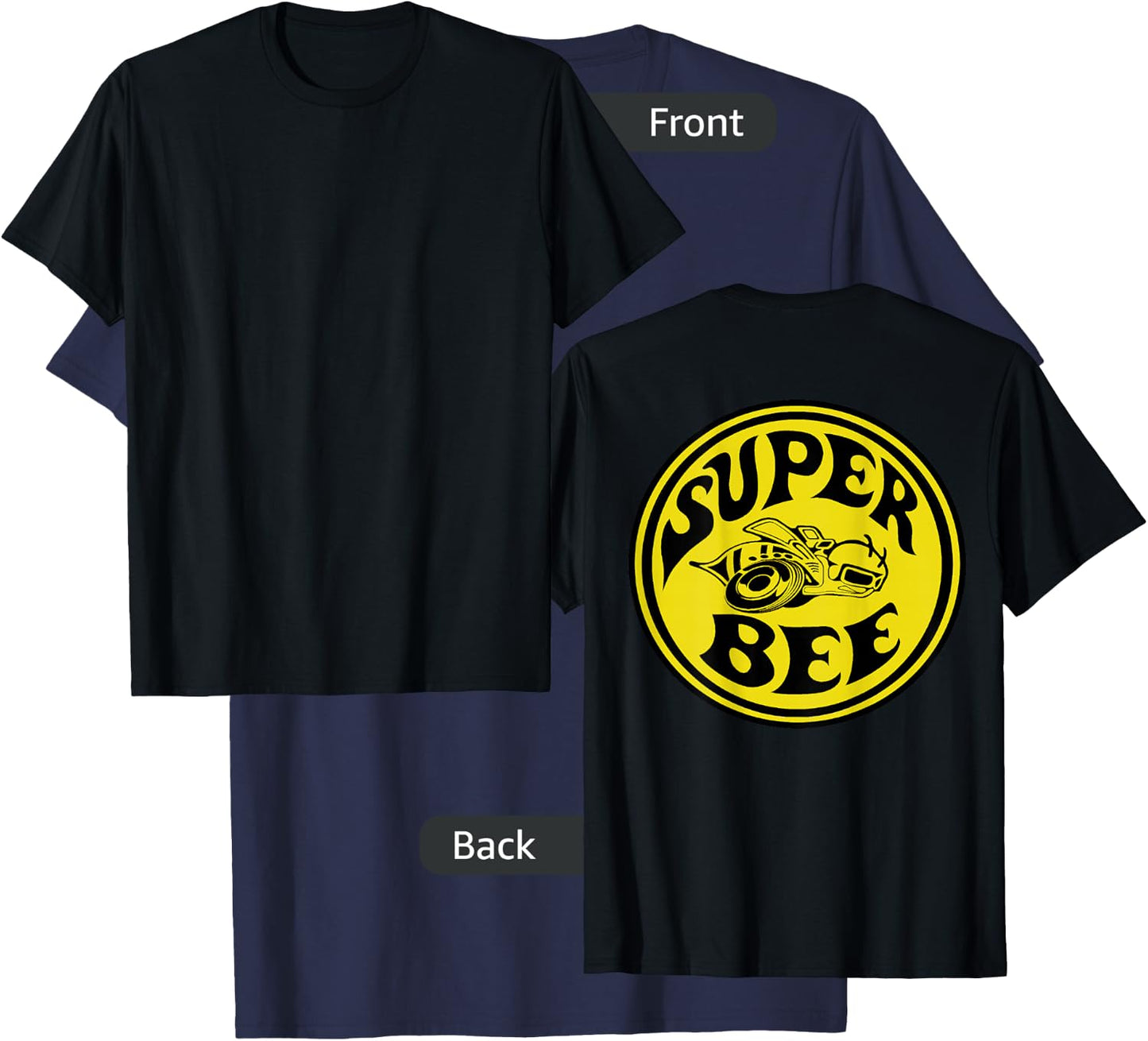 Back Print Only Retro Vintage Gas Station Motor Oil Garage T-Shirt - T-Shirt | Navy