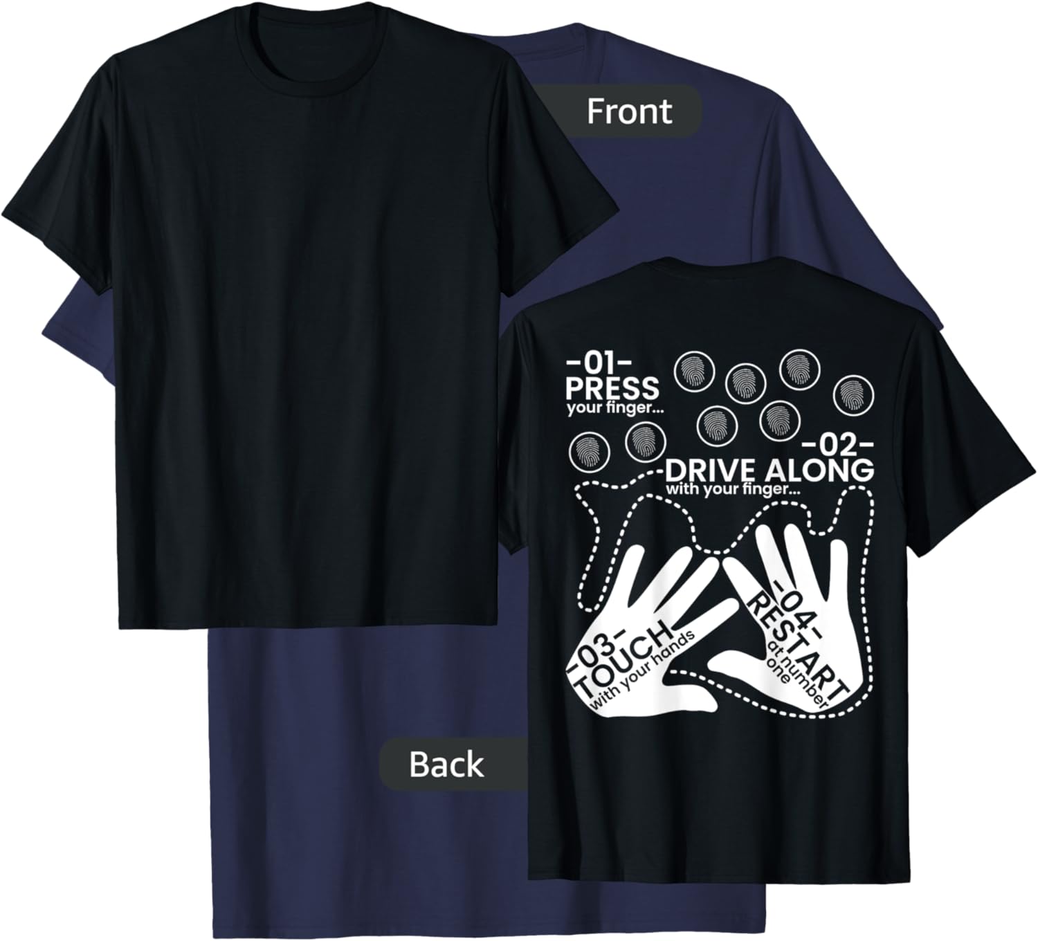 Massage Tutorial & Instruction Back Massage Therapist T-Shirt - T-Shirt | Navy