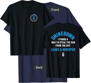 Shinedown Steal The Sun T-Shirt - T-Shirt | Navy