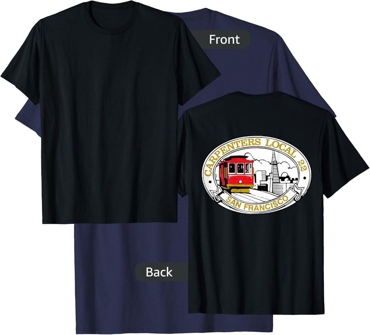 San Francisco Carpenters T-Shirt - T-Shirt | Navy