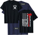 City Of Raleigh Fire Department North Carolina Firefighter T-Shirt - T-Shirt | Navy