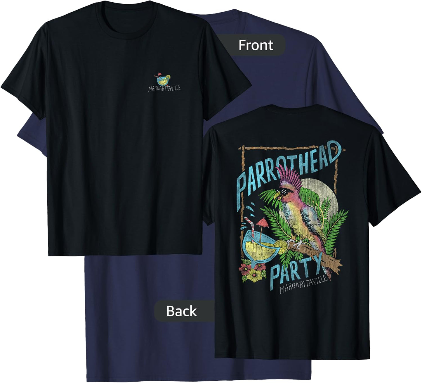 Parrothead Party T-Shirt - T-Shirt | Navy
