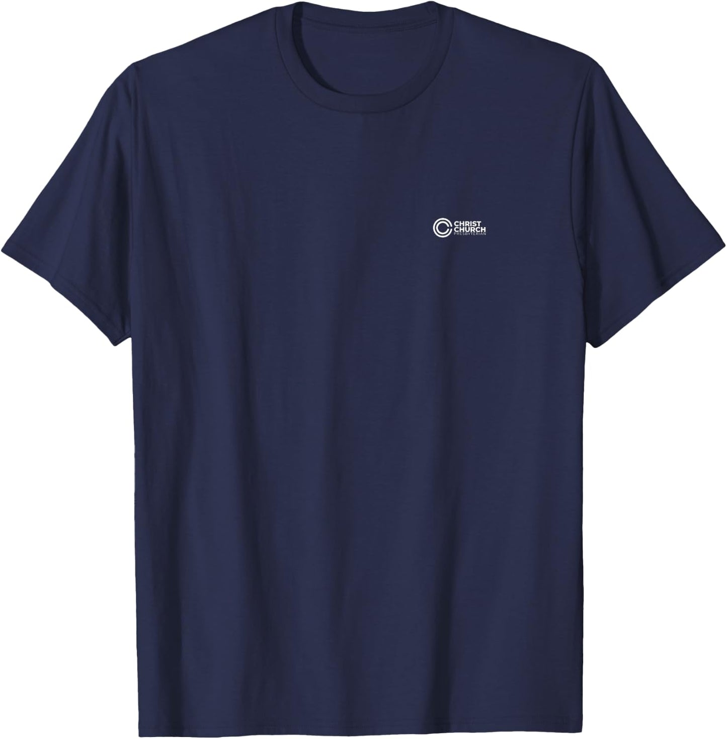 Christ Church Presbyterian Knoxville TN | WSC Q1 Back T-Shirt - T-Shirt | Navy