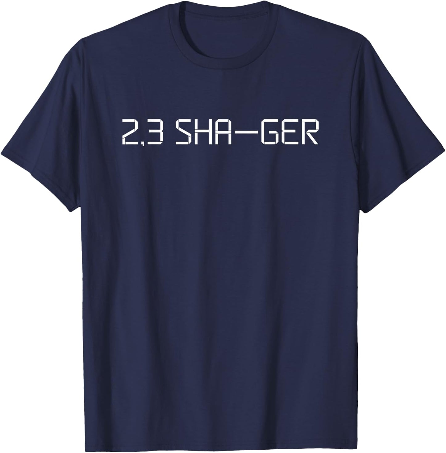 2,3 Sha-Ger Israel Defense Forces IDF Israeli Military Army T-Shirt - T-Shirt | Navy