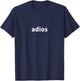 adios | Funny Sports T-Shirt - T-Shirt | Navy