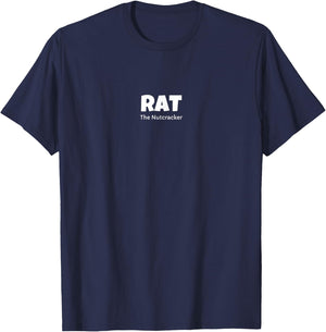RAT MOUSE THE NUTCRACKER Christmas Ballet Mouse Graphic T-Shirt - T-Shirt | Navy