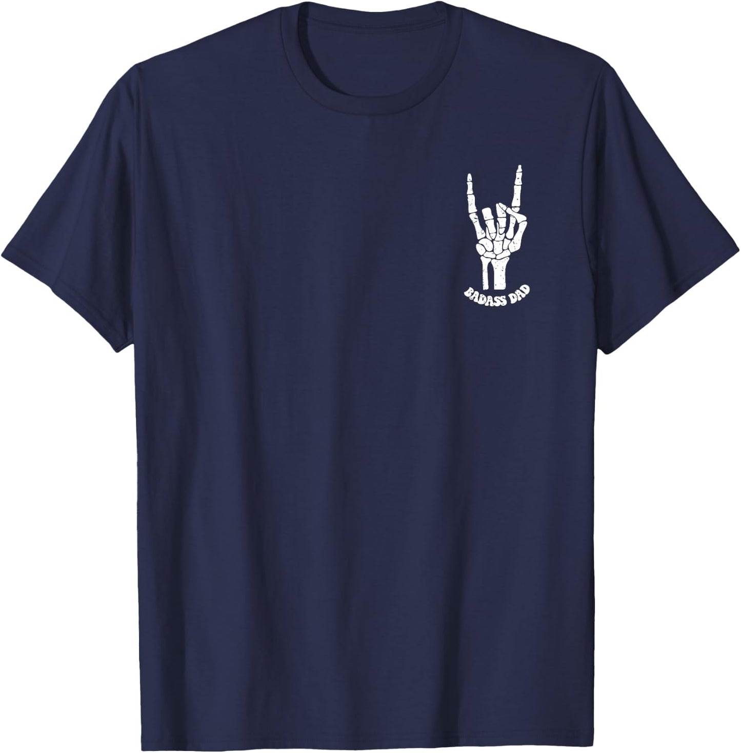Badass Dads Clubs, Looks Like Badass Daddy, Fathers Day T-Shirt - T-Shirt | Navy