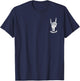 Badass Dads Clubs, Looks Like Badass Daddy, Fathers Day T-Shirt - T-Shirt | Navy