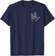 Funny ASL American Sign Language T-Shirt - T-Shirt | Navy