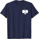 Ping Pong Logo Emblem Paddles Balls Table Tennis Ping Pong T-Shirt - T-Shirt | Navy