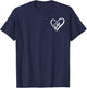PE Teacher Vintage Retro Physical Education Teacher T-Shirt - T-Shirt | Navy