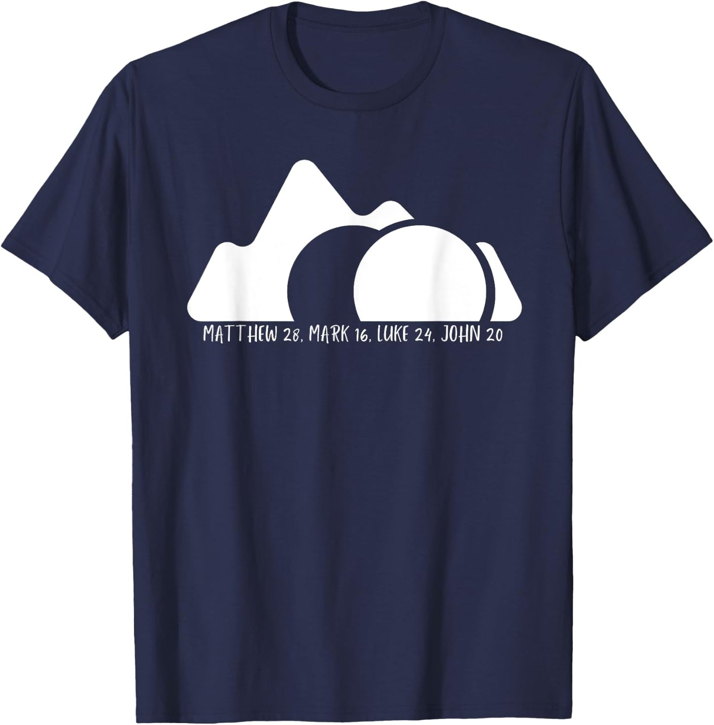 Empty Tomb The Tomb Was Empty Jesus Easter Men Women Kids T-Shirt - T-Shirt | Navy