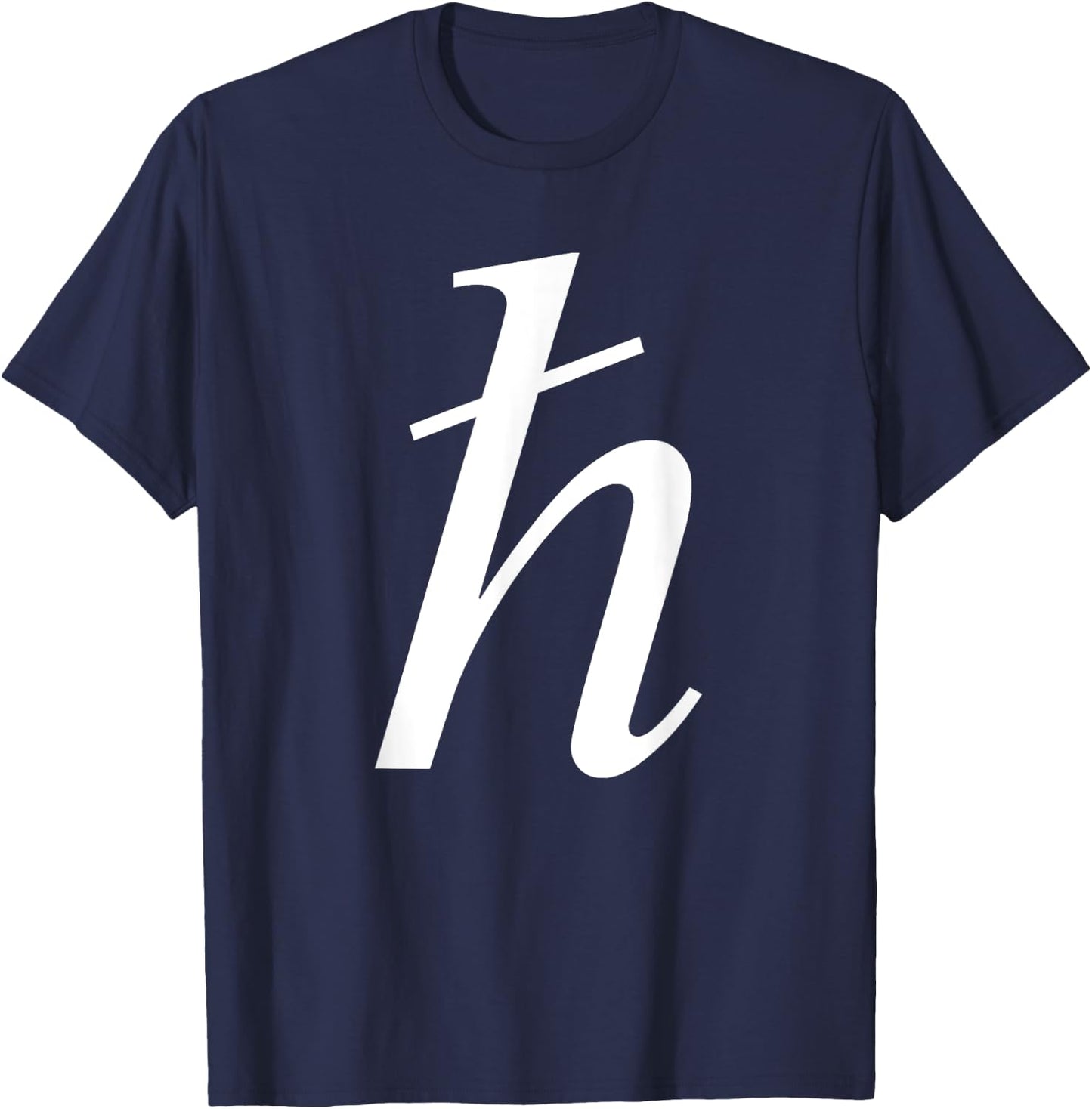 Reduced Planck's constant, fundamentals of quantum physics T-Shirt - T-Shirt | Navy