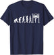 Car Mechanic Evolution Auto Mechanic T-Shirt - T-Shirt | Navy