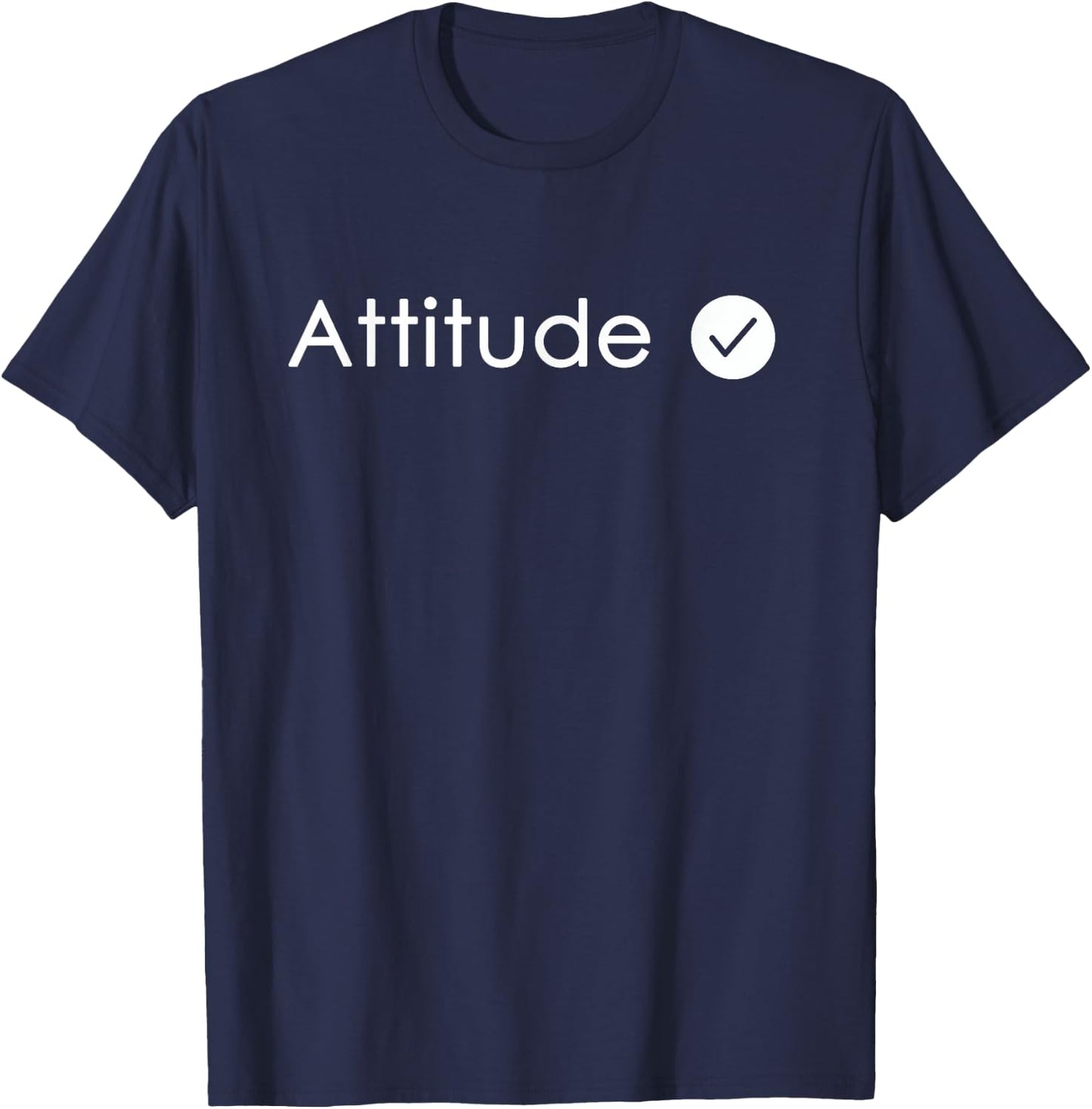 Attitude Check T-Shirt - T-Shirt | Navy