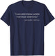 Good Strong Words Louisa May Alcott Quote Little Women T-Shirt - T-Shirt | Navy