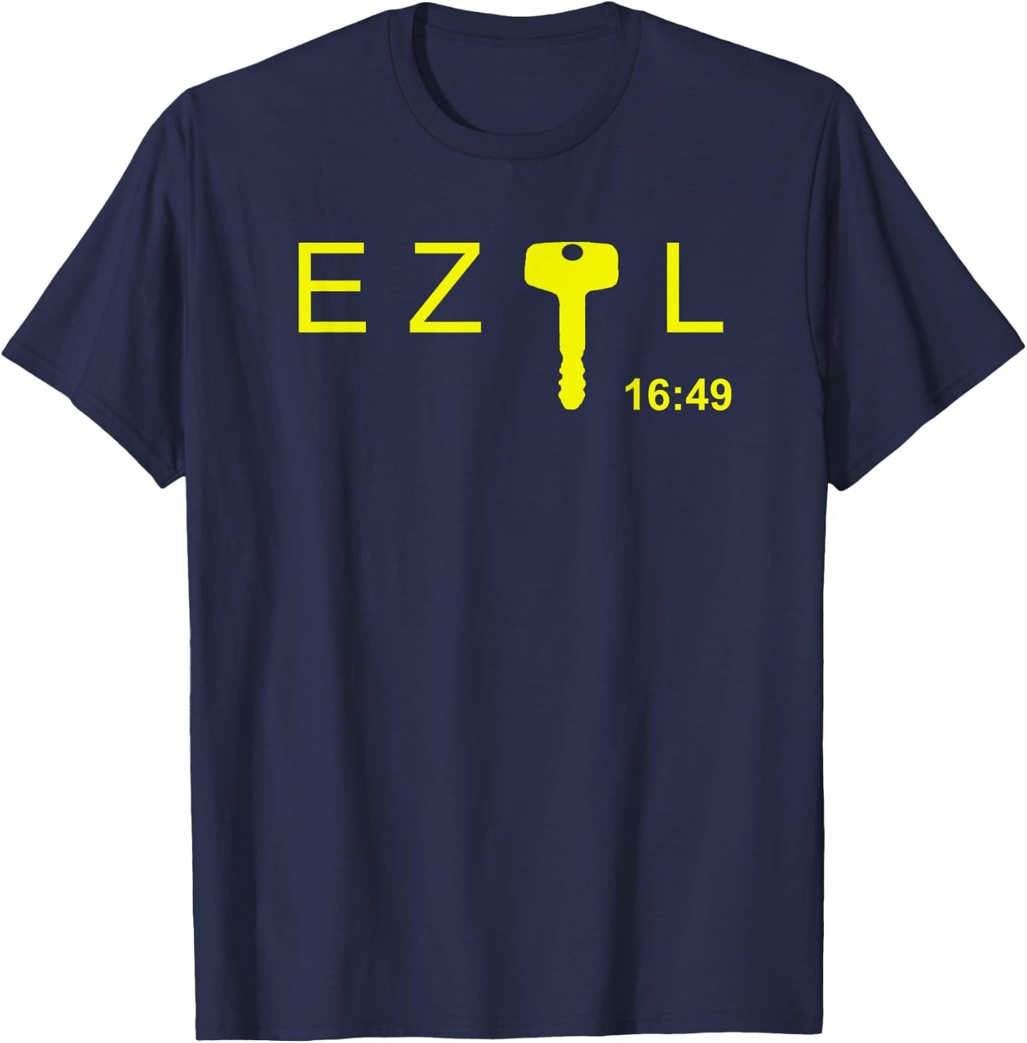 EZ(key)L, EZEKIEL 16:49 T-Shirt - T-Shirt | Navy