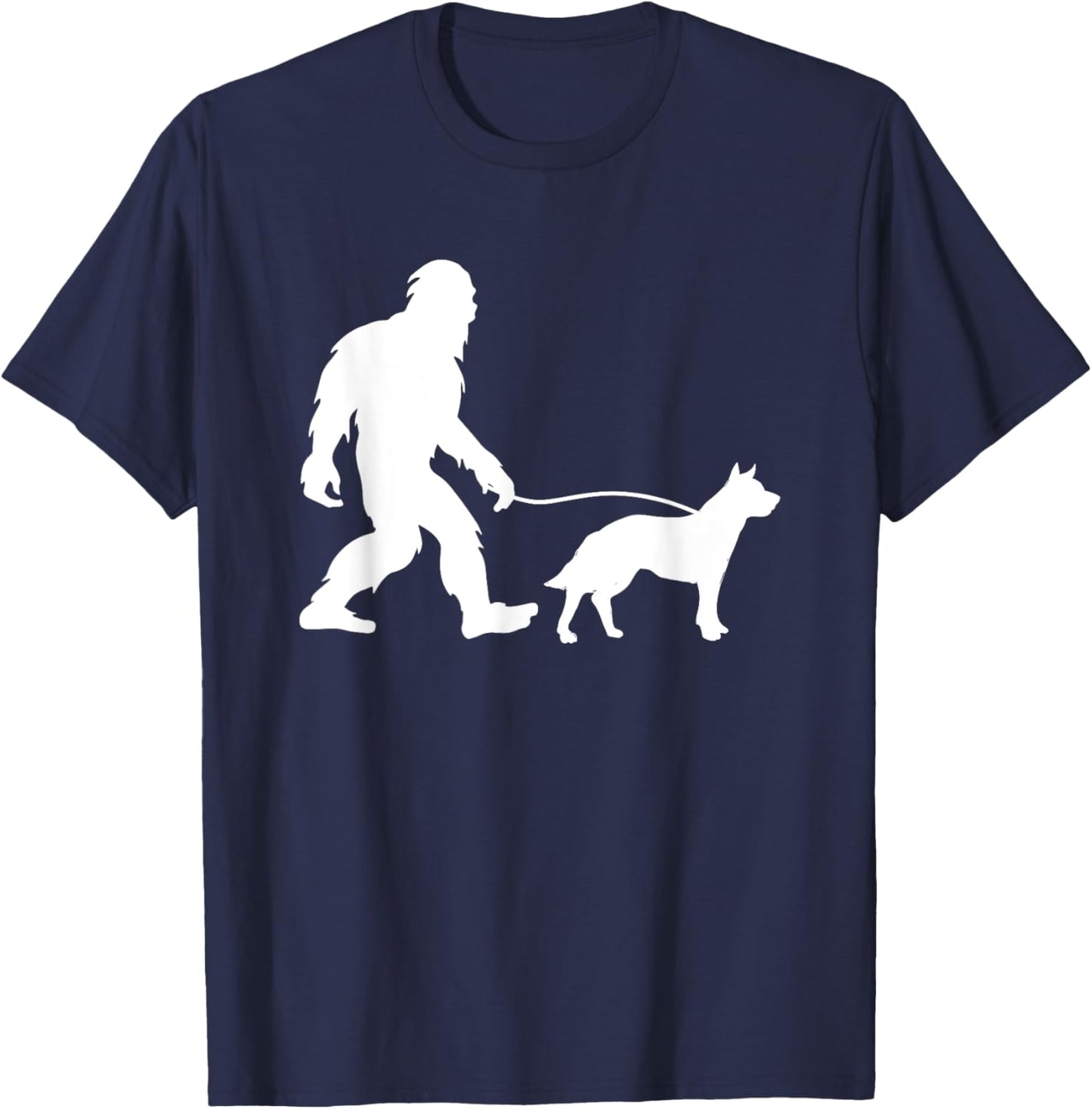 Blue Heeler Red Heeler Big Foot Australian Cattle Dog Men Women T-Shirt - T-Shirt | Navy