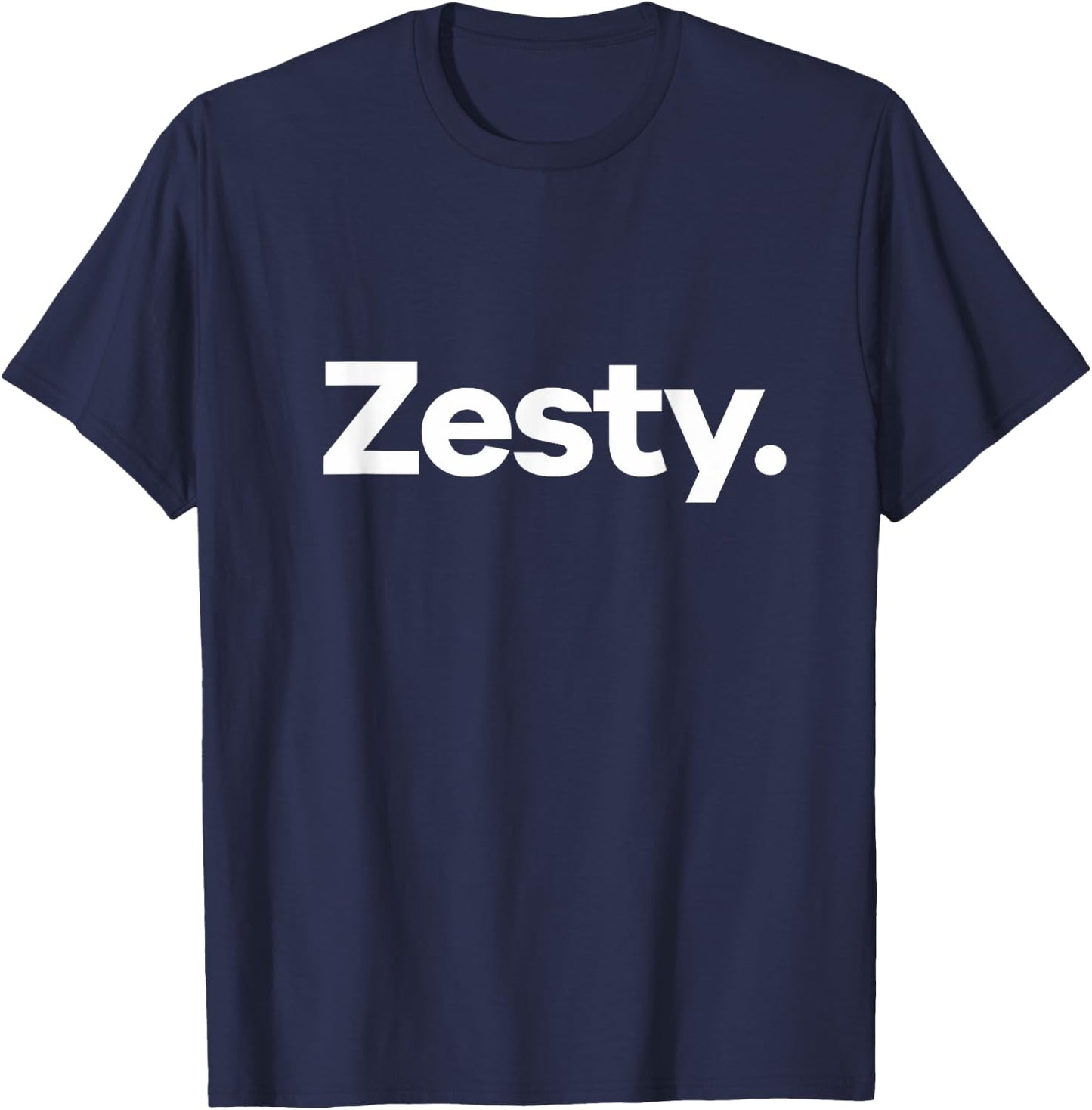 Zesty Idea Designs Black Zesty T-Shirt - T-Shirt | Navy