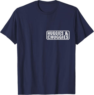 Huggies and Chuggies T-Shirt - T-Shirt | Navy