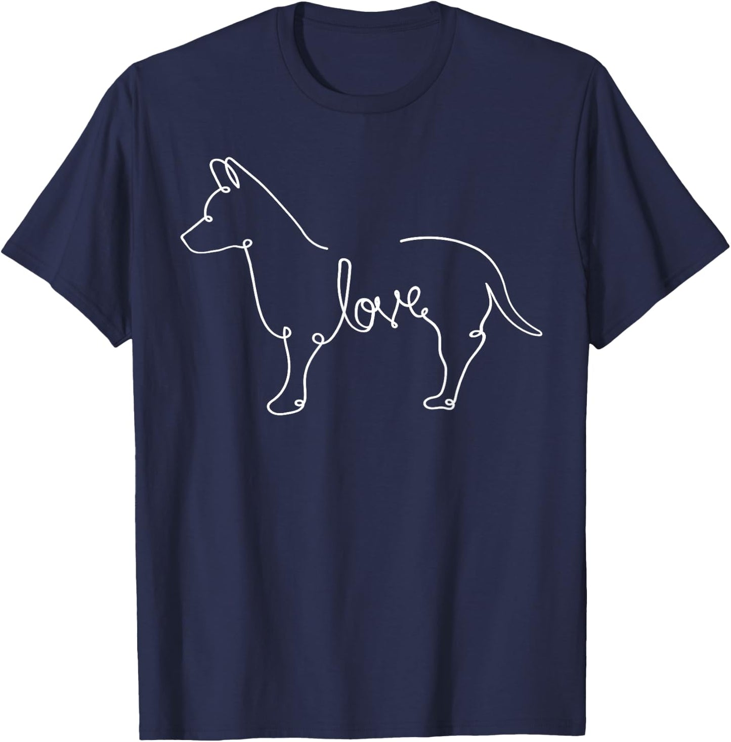 Chiweenie Love Hybrid Dog Owner Trainer Veterinarian Women Girls Kids T-Shirt - T-Shirt | Navy