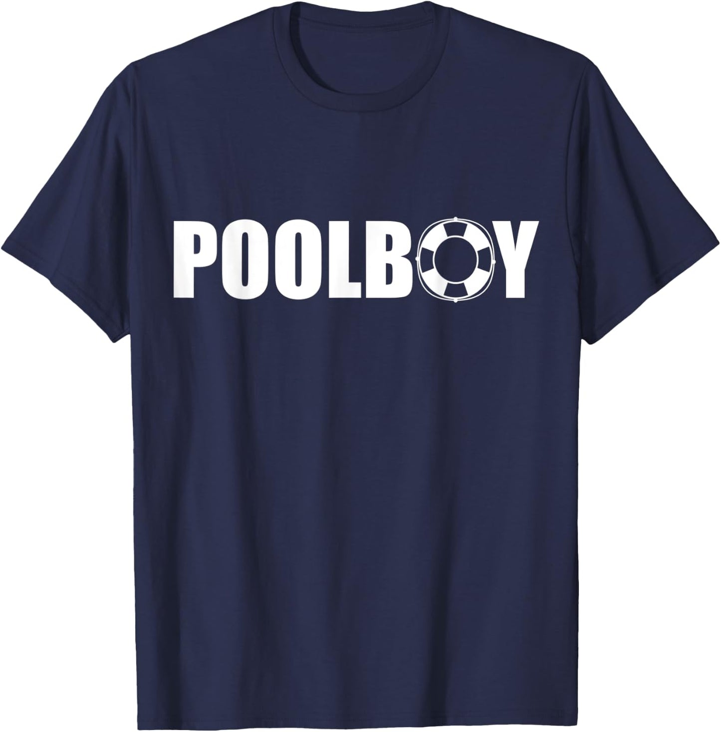Pool Boy - Bathmaster Lifeguard Poolboy T-Shirt - T-Shirt | Navy