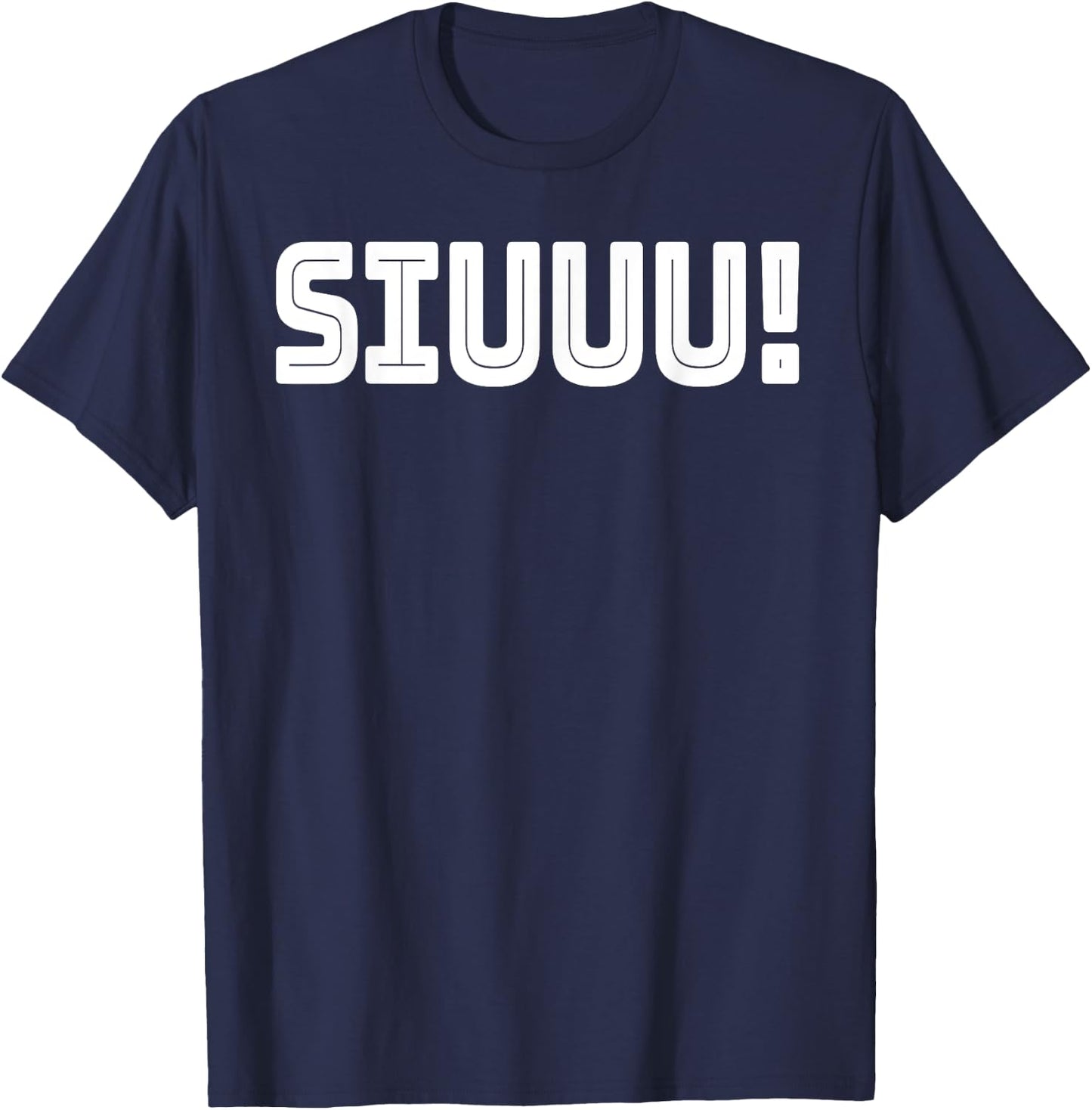 Siuuu T-Shirt - T-Shirt | Navy