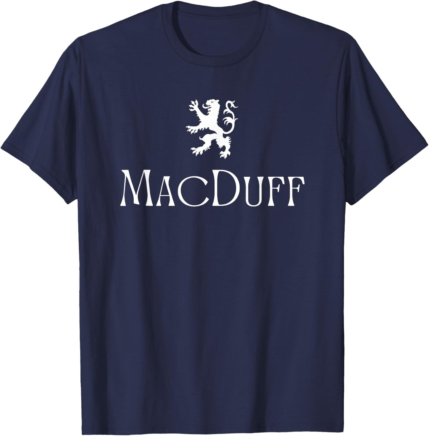 MacDuff Clan Scottish Family Name Scotland Heraldry T-Shirt - T-Shirt | Navy