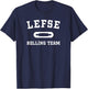 Norwegian Cooking Crafts and Holiday Apparel Funny Lefse Making Team T-Shirt - T-Shirt | Navy