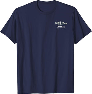 U.S Submarines Veteran Silent Service Flag Veterans Day T-Shirt - T-Shirt | Navy