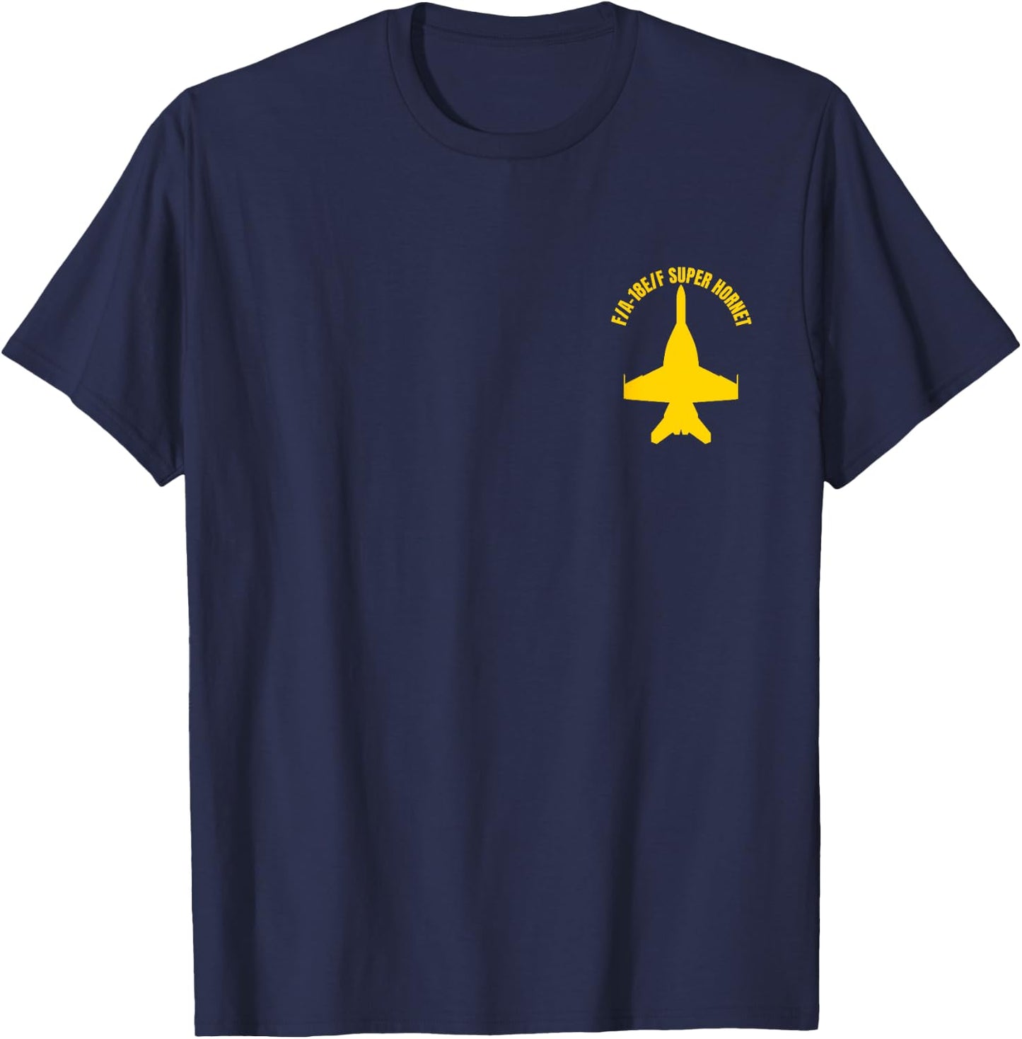 FA-18 Military Fighter Jet Aircraft Design T-Shirt - T-Shirt | Navy