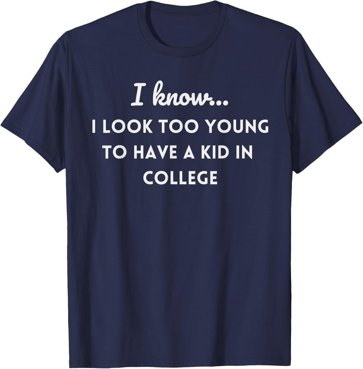 Funny Mom High School Graduation College Uni Mama Mother T-Shirt - T-Shirt | Navy