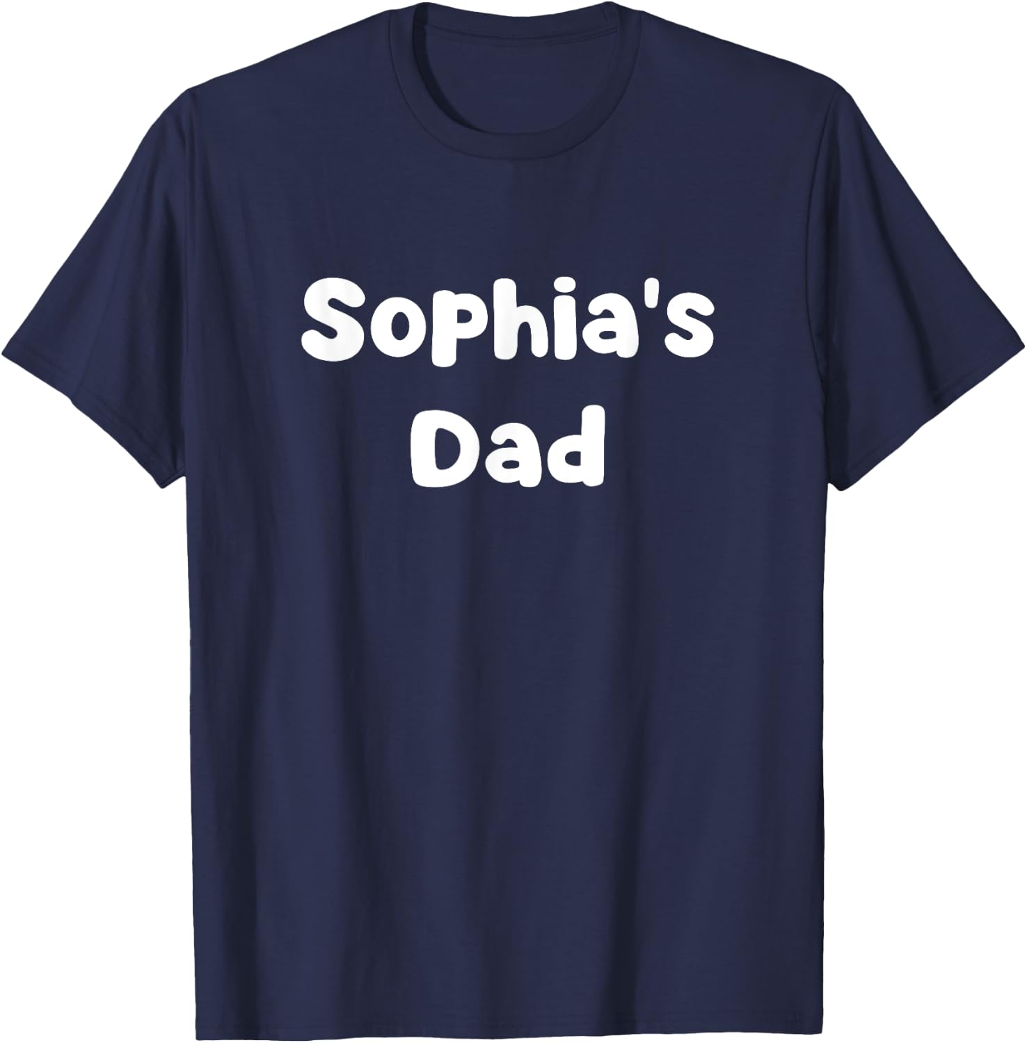 Sophia's Dad T-Shirt - T-Shirt | Navy