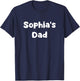 Sophia's Dad T-Shirt - T-Shirt | Navy