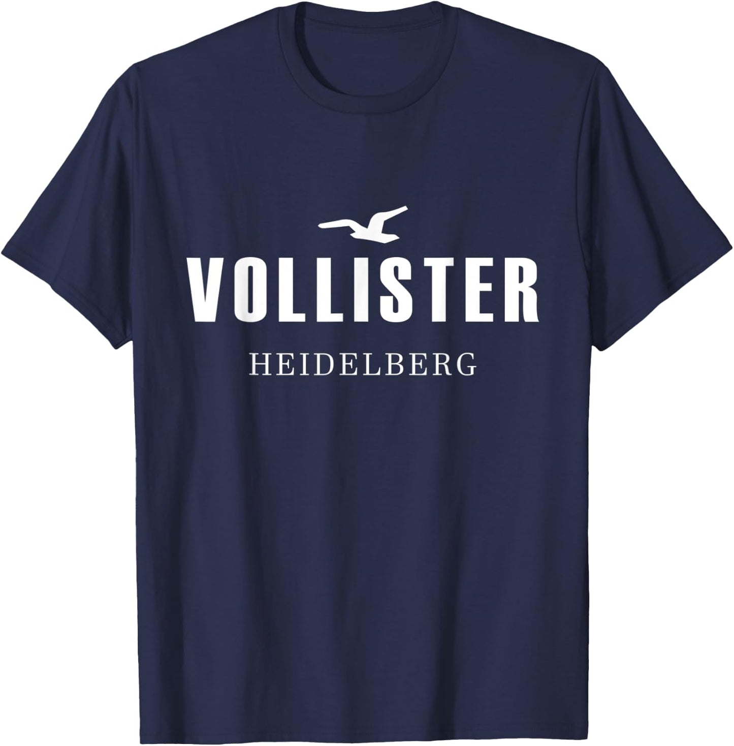 Vollister Heidelberg, Beer Saufen Alcohol Saying Vollister T-Shirt - T-Shirt | Navy