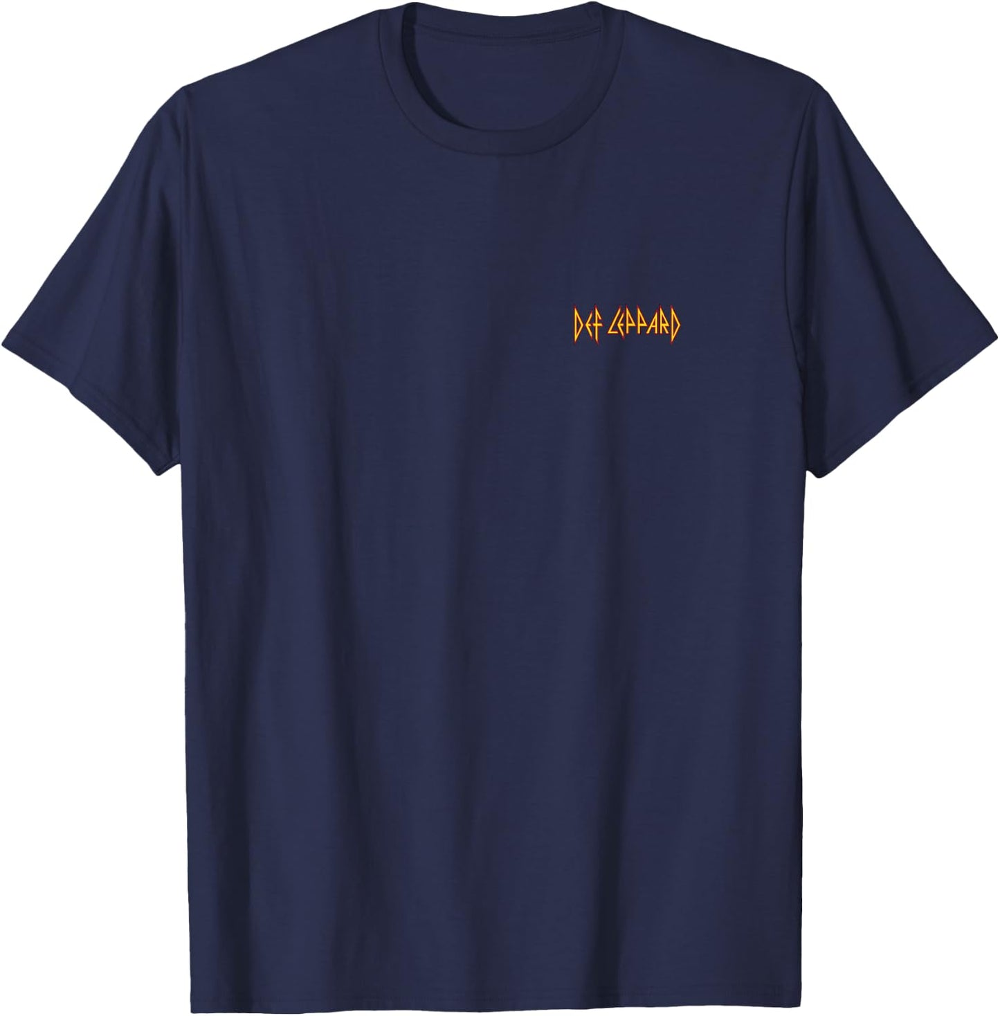 Def Leppard - Classic Logo Pocket T-Shirt - T-Shirt | Navy