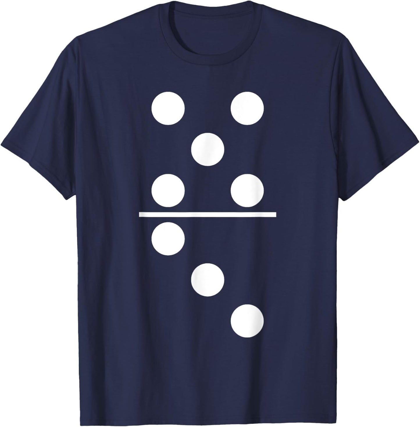 Domino Game 5 3 Matching Halloween Group Costume T-Shirt - T-Shirt | Navy