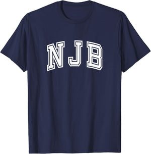 Nice Jewish Boy NJB T-Shirt - T-Shirt | Navy